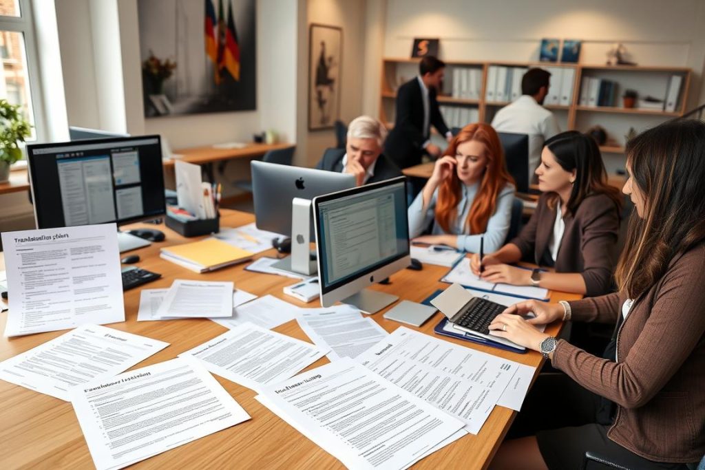 Multilingual translation service in Luxembourg with documents in multiple languages