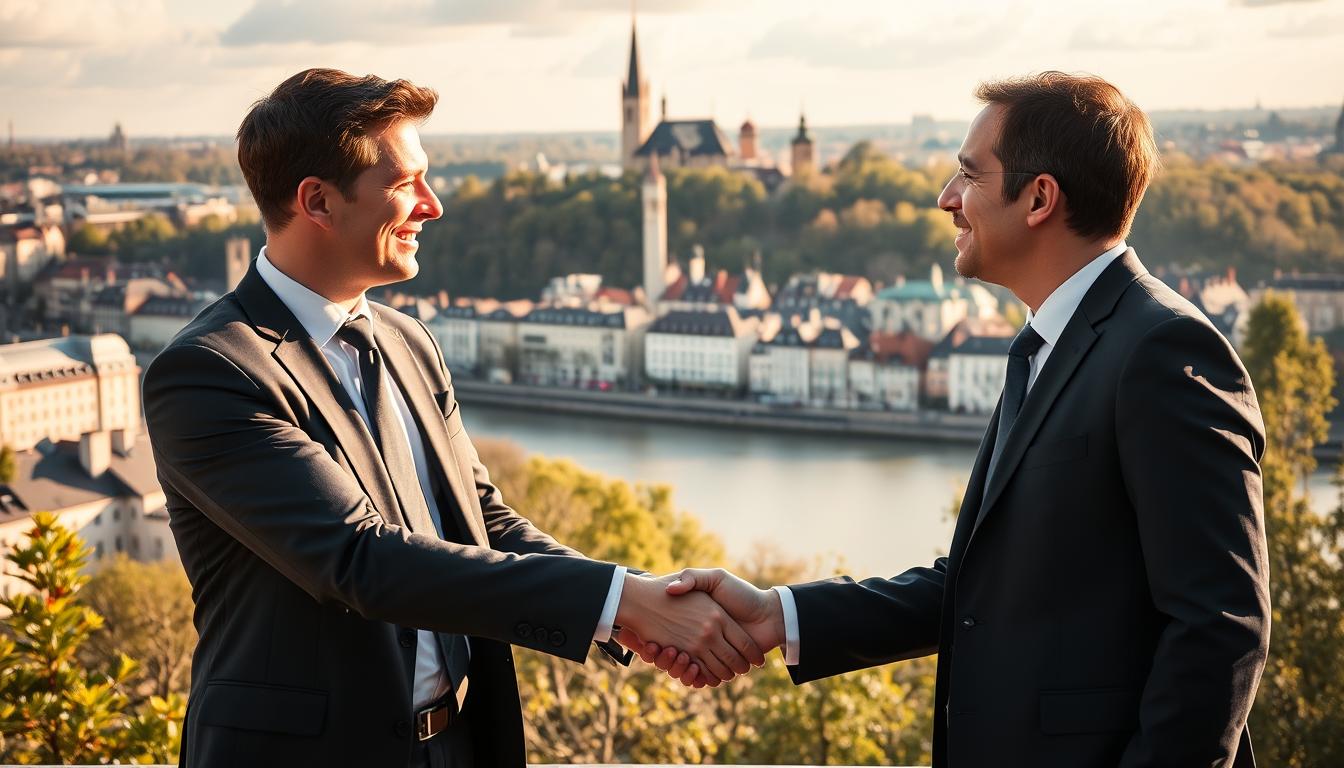 business partners in Luxembourg