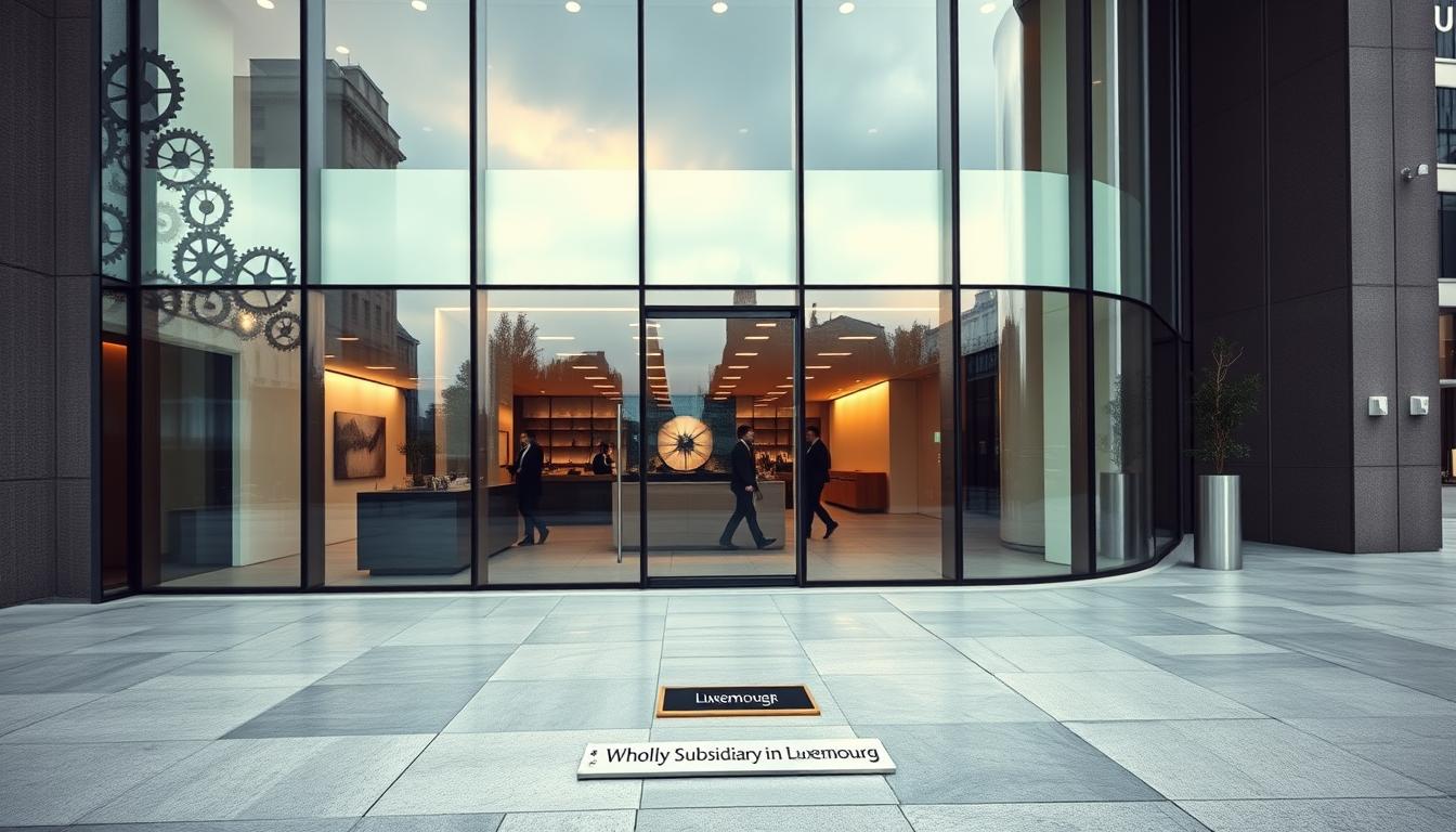 wholly subsidiary in Luxembourg