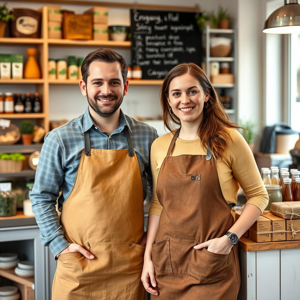 Couple who successfully started a business in Luxembourg as foreigners